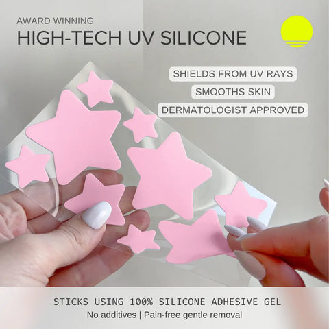 Targeted UV Spot Protection Stars